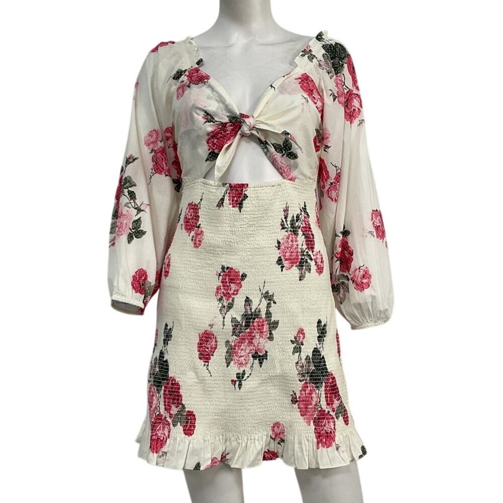 Loveshackfancy Smocked Paradise Pink Kyndra Dress Size M - Picture 2 of 5